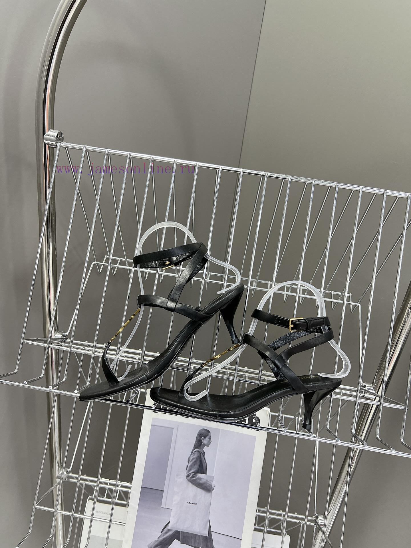 Saint Laurent 24ss Buckle High Heels SandalsThe Super Popular YSL Buckle Sandals Are Synchroniz znyqb4qa - Image 7