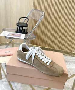 PriceMiuMiu Miu Miu 2024 Early Spring New Popular Casual Shoes White Shoes. This Year's Main Pr 2ncr2kw2