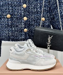 Miu Miu/Miu 24s Early Spring New ProductRetro Casual Sports Shoes ️️Simple Design Of Sports Boa w9zpzwc5