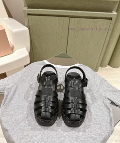 | ²⁰²4 𝐬𝐬  🤍🤎 MiuMiu Summer Roman Thick Bottom Sandals Latest Product In Stock SupplyEvery Year 5fnccg1k