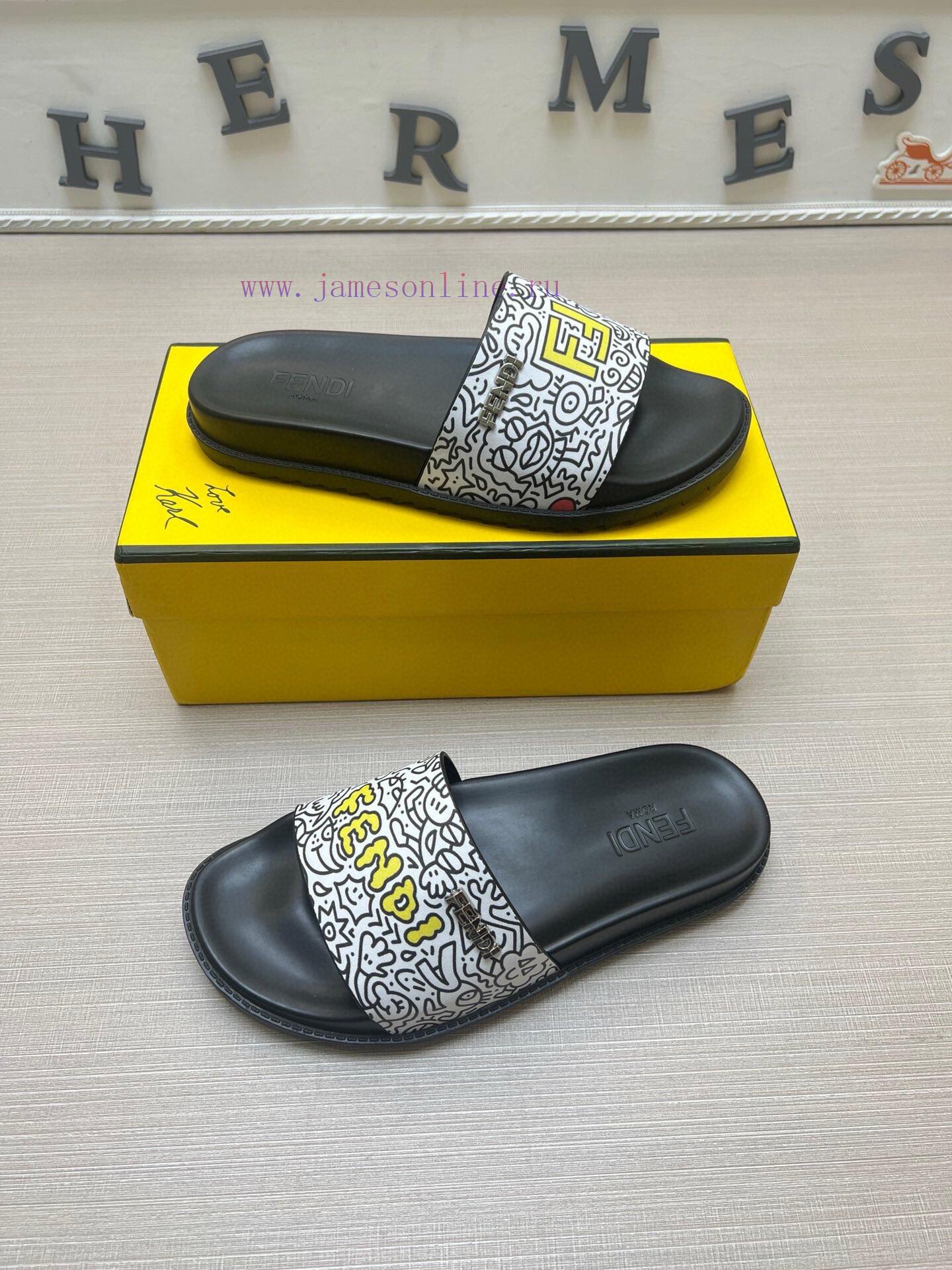 FENDI Official Website Men's Slippers And Shoes Are Hot Selling Original Version One-to-one Wit 57ol6sfg - Image 5