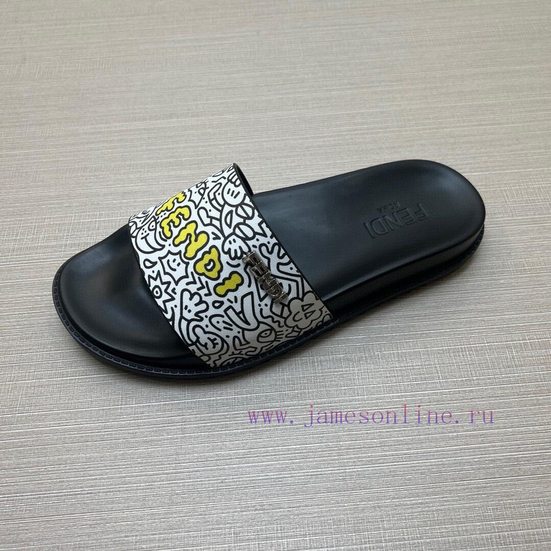 FENDI Official Website Men's Slippers And Shoes Are Hot Selling Original Version One-to-one Wit 57ol6sfg - Image 9