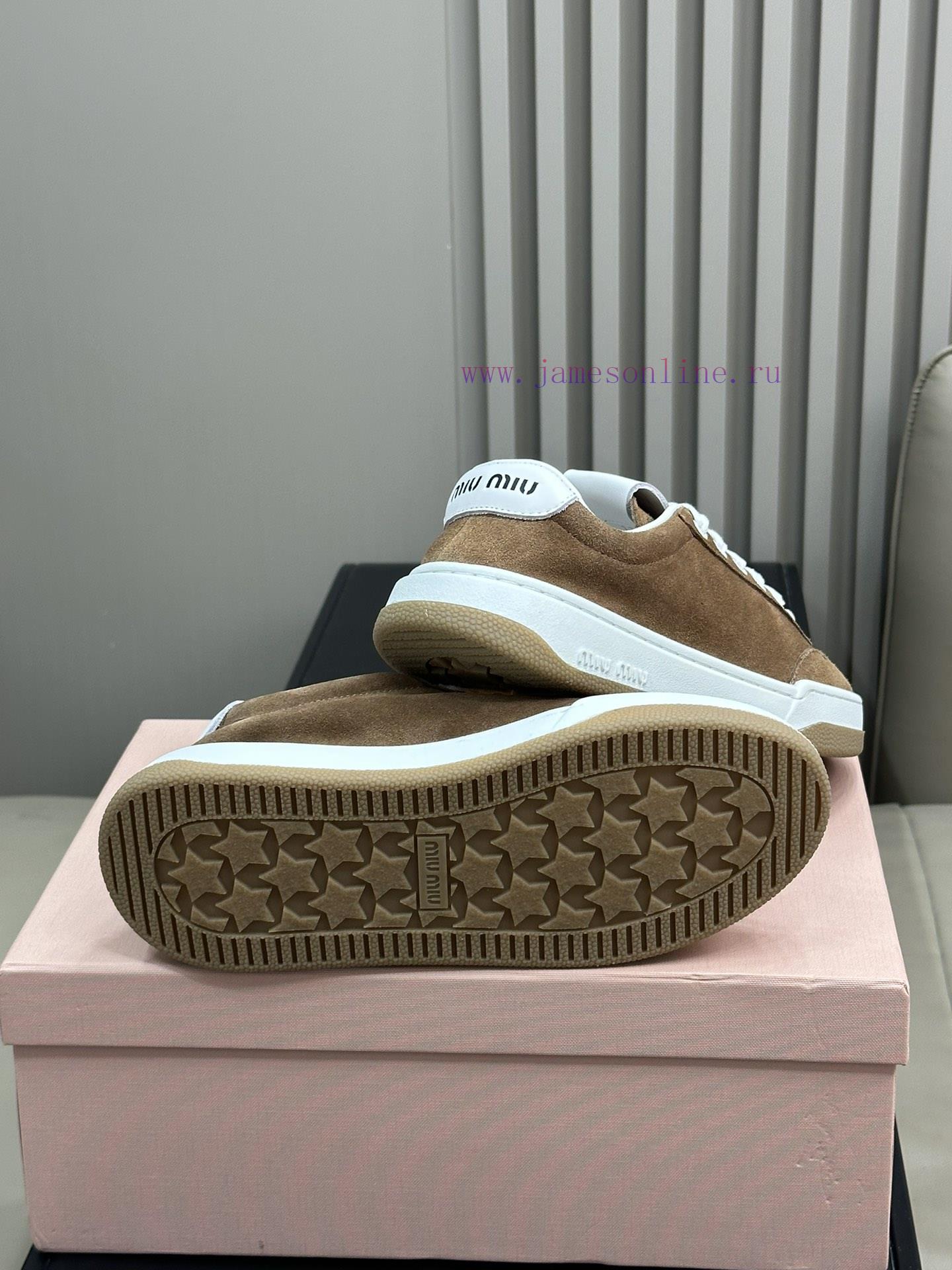Top Qualitymiu Ss24 New Arrival~Miumiu 24 Spring/summer Small Dirty Shoes Suede LayoutOriginal ai5trd4b - Image 10