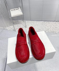 Original Development Of The Row Summer New Simple And Versatile Loafers Single ShoeCalfskin/hor cm96ssni