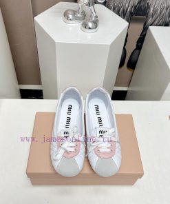 Top TierMiumiu 2024 Vs Spring/Summer New Casual Shoe CollectionNew Release Of Casual White Shoe mpmm7w2f