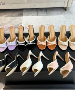 𝙈𝘼𝘾𝙃＆𝙈𝘼𝘾𝙃 𝐬𝐬 Fabric Made Of Real SilkInner SheepskinLeather SoleElegant Temperament And Perfect s58snwff