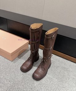 Top Qualitymiumiu Fw24 New Arrival～Miu Miu 24 Autumn/Winter Show Long Boots New ProductClassic 1whqlcqx