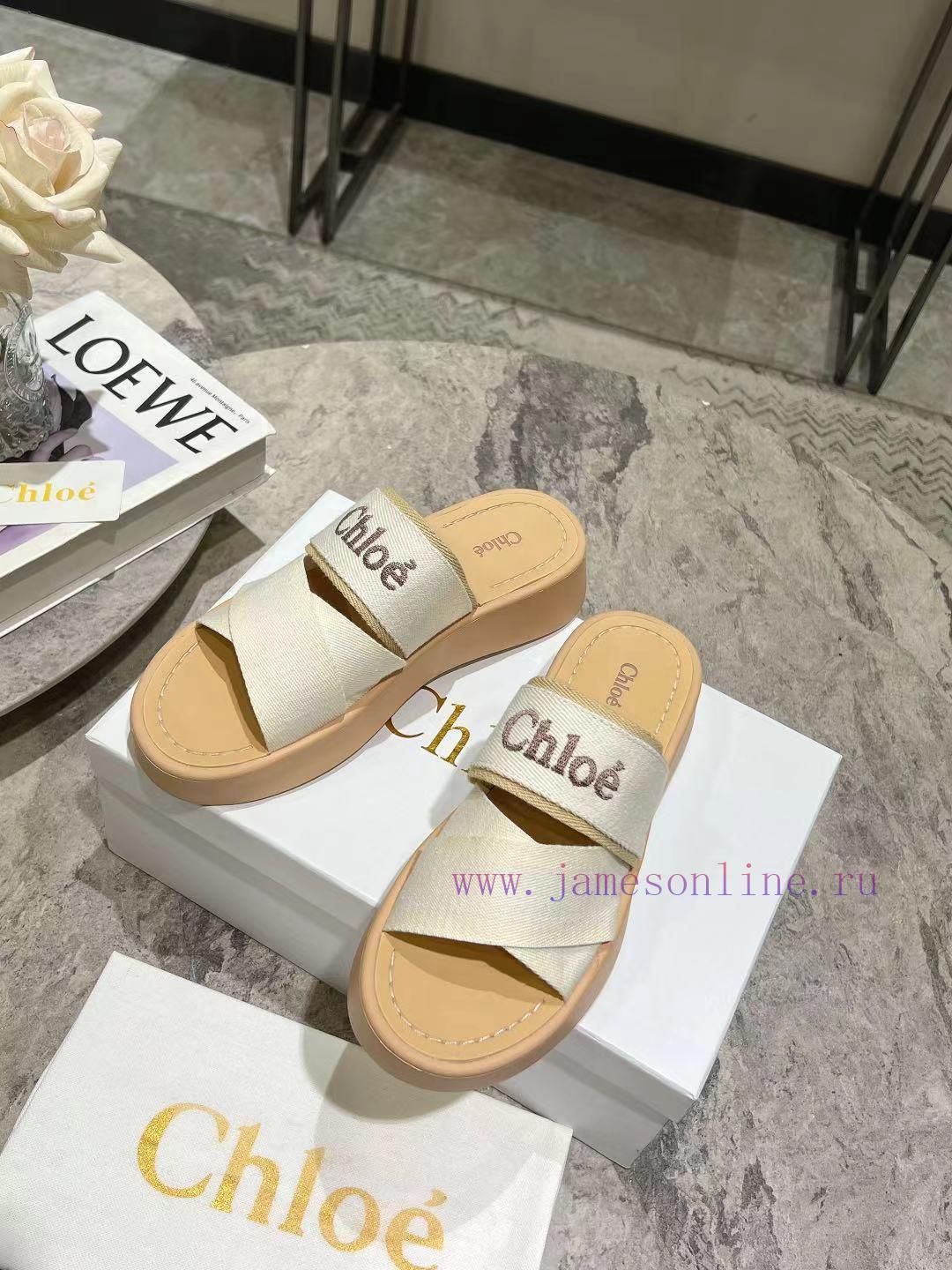 Purchase Grade Chloe/Chloe Classic Spring/Summer Knitted Strap SlippersChloe Spring/Summer Coll o3v92fs5 - Image 6