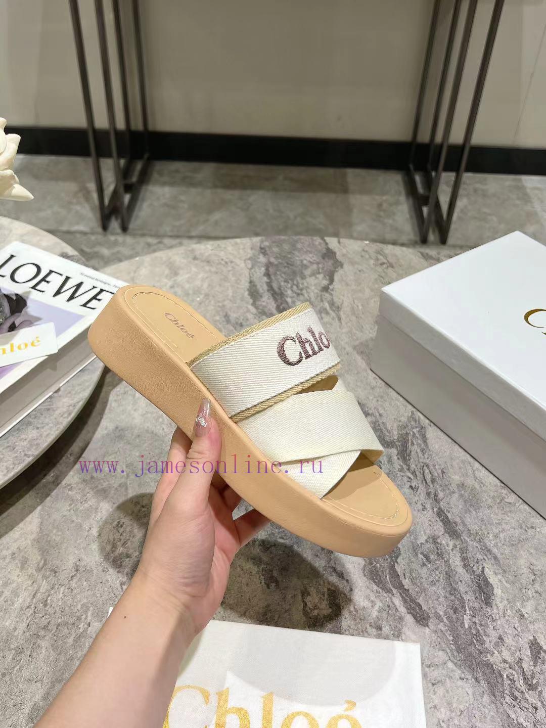 Purchase Grade Chloe/Chloe Classic Spring/Summer Knitted Strap SlippersChloe Spring/Summer Coll o3v92fs5 - Image 7