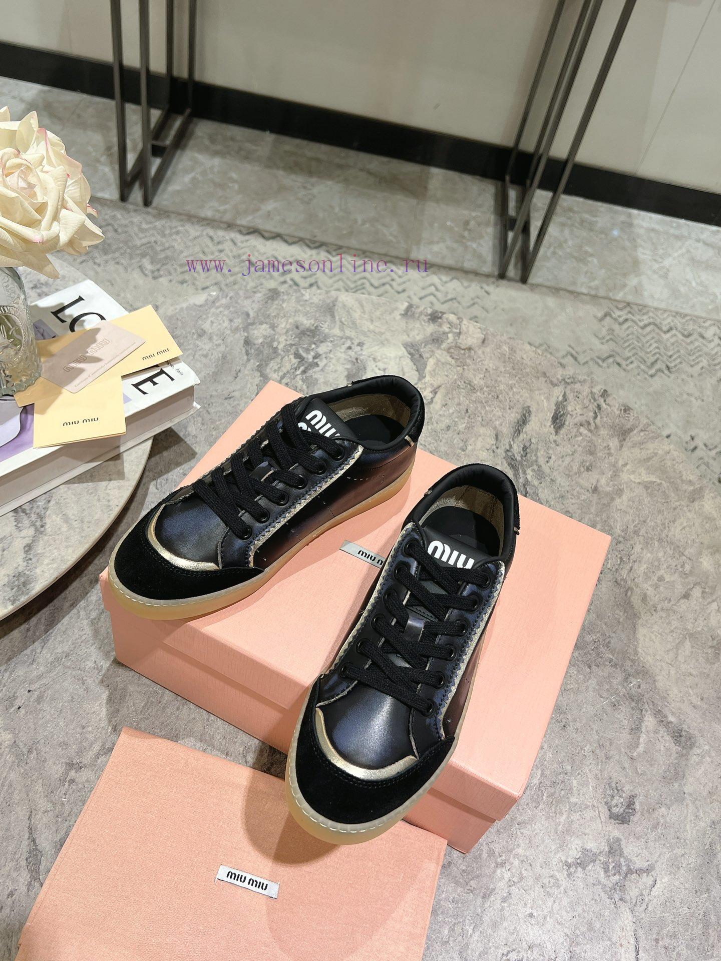 MIUMIU New American Retro German Training Shoes~A Must-have For Hot Looking German Training Sho rubpgjvo - Image 5