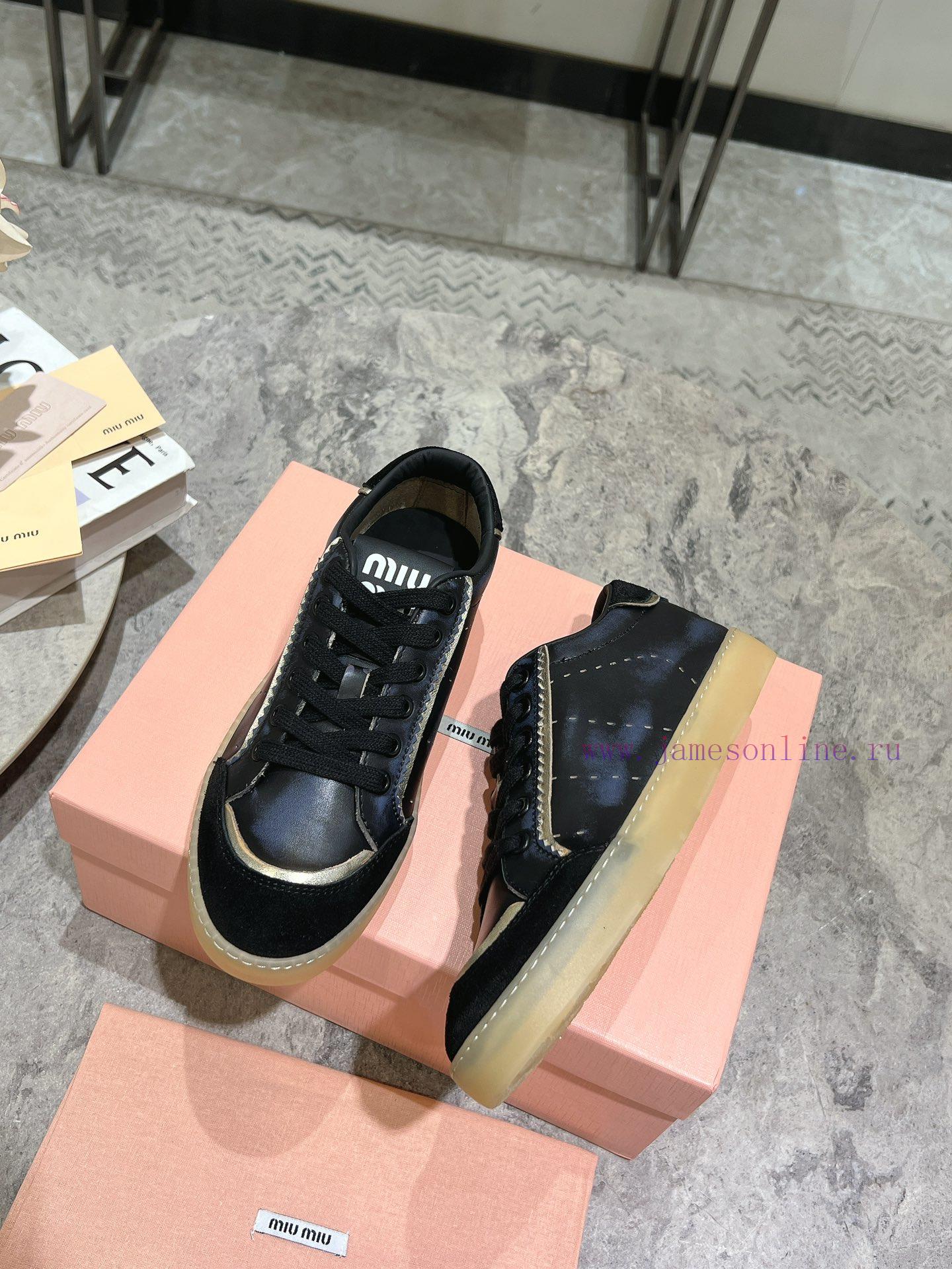 MIUMIU New American Retro German Training Shoes~A Must-have For Hot Looking German Training Sho rubpgjvo - Image 6