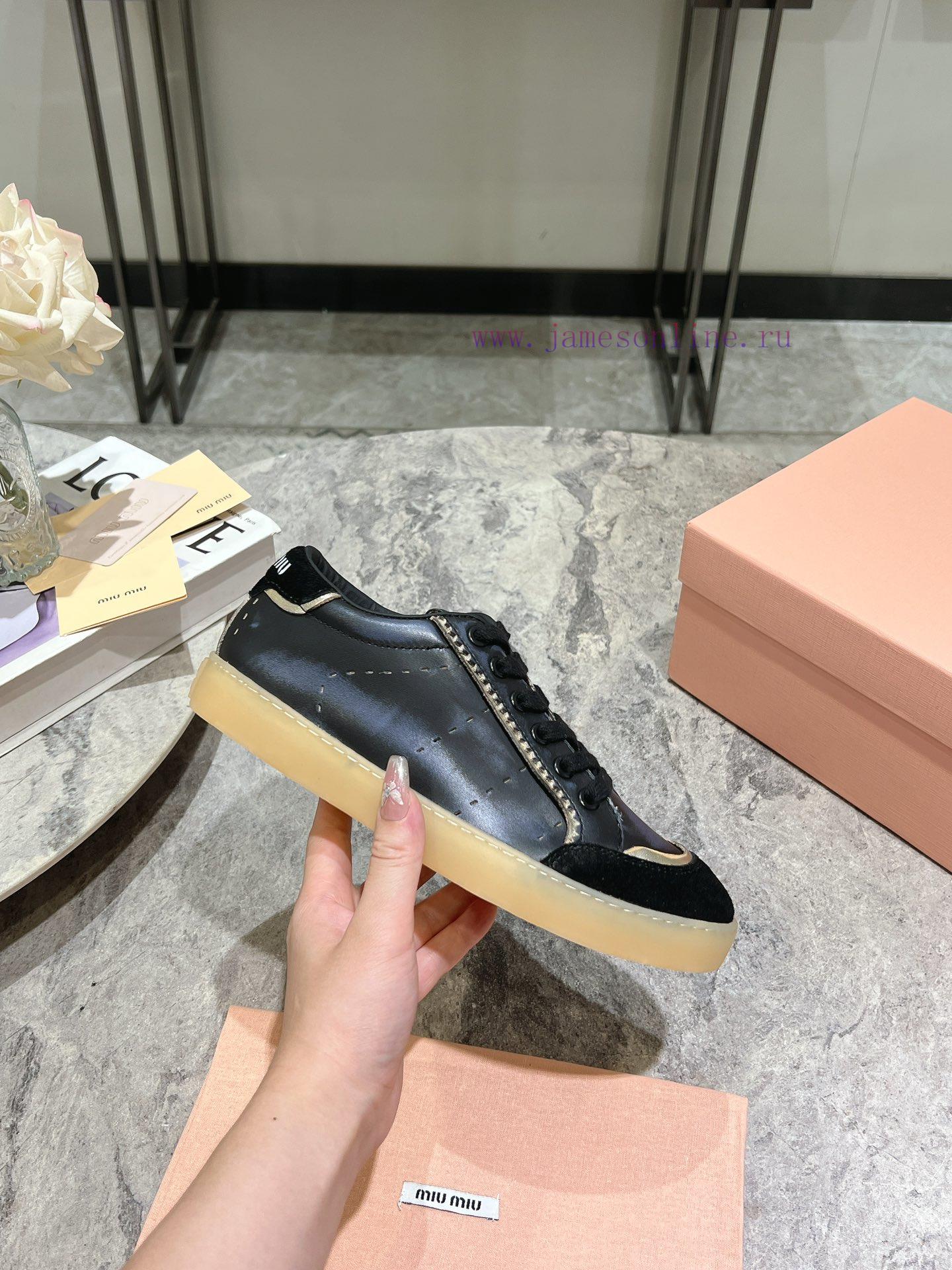MIUMIU New American Retro German Training Shoes~A Must-have For Hot Looking German Training Sho rubpgjvo - Image 7
