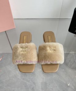 2 ⃣ ️0 ⃣ ️2 ⃣ ️4 ️⃣ Miumi * Ss Autumn And Winter New Flat Bottomed Woolen Slipperstop-tier————— flfzc7lp