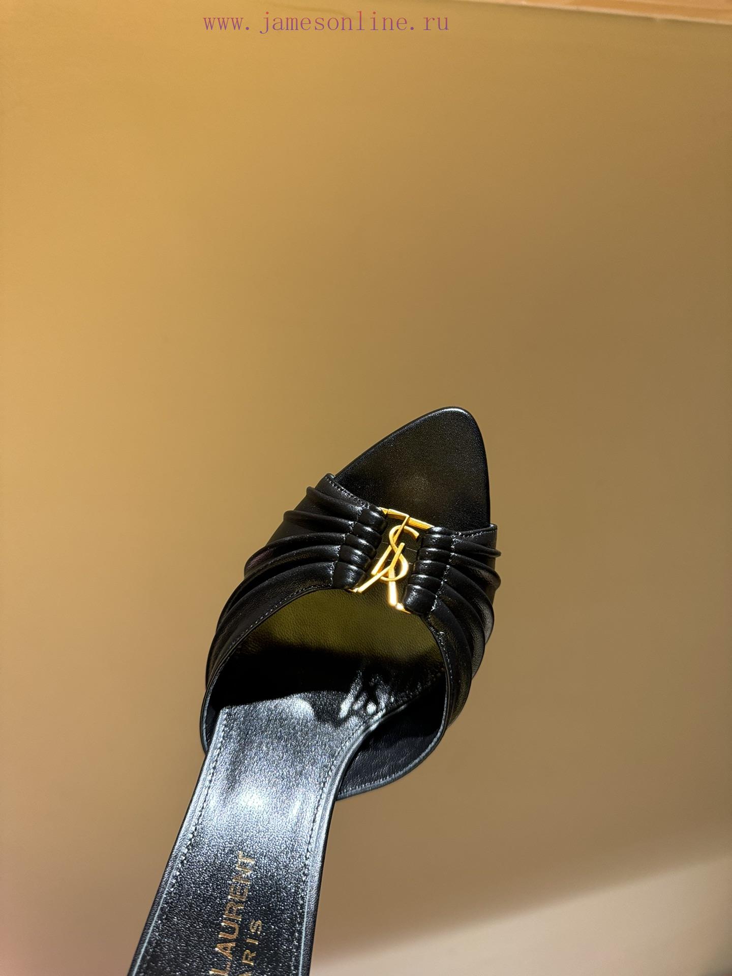 Top TierSaint Laurent Paris Runway Updated SynchronouslySaint Laurent Pointed Toe HeelsThe Wood gqgeay36 - Image 5