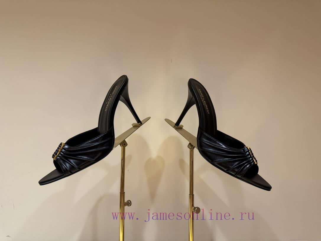 Top TierSaint Laurent Paris Runway Updated SynchronouslySaint Laurent Pointed Toe HeelsThe Wood gqgeay36 - Image 11