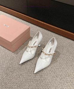 Top Qualitymiumiu Ss24 New Arrival～MiuMiu | Classic Pointed High HeelsElegant Yet Sophisticated 6lv05rii