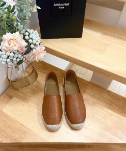 Women's And Men's P300SAINT LAURENT/Saint Laurent 2024 Early Spring Logo Fisherman's Shoes YSL 46pta0vm