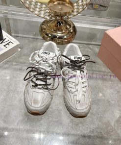 MiuMiu 2024SS New Color MiuMiu X New Balance NB530 Series Forrest Gump Shoes German Training Sh kqply2fq