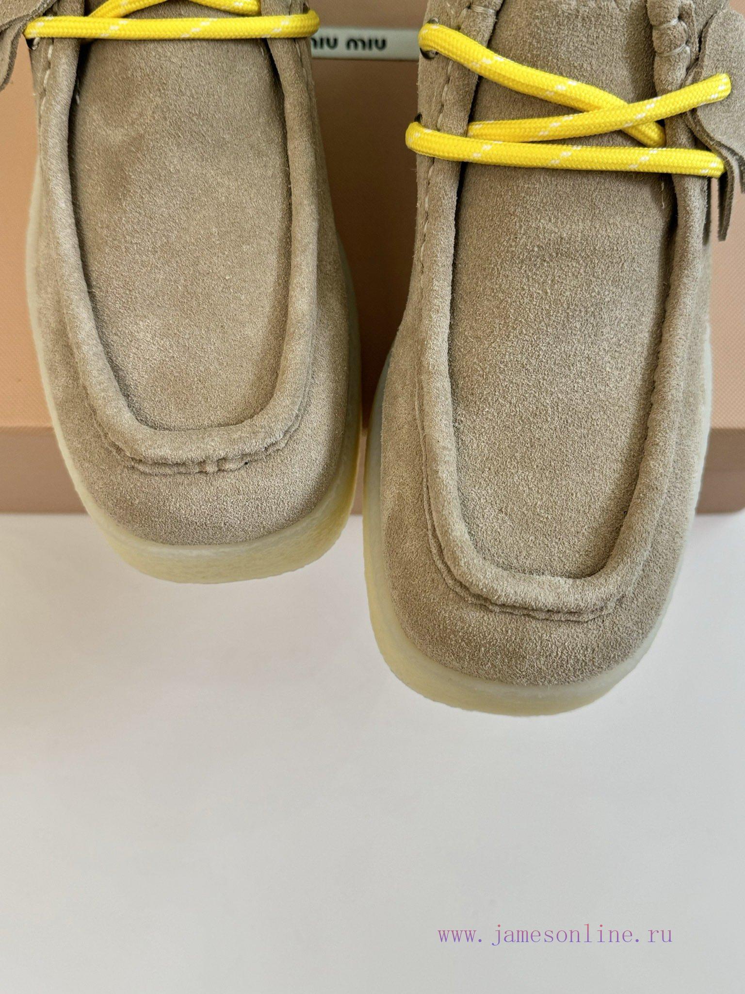 MiuMi's New Autumn And Winter Thick Soled Short BootsMiu Miu's New Design Is About To Be Releas b2fgmfah - Image 7