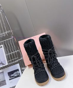 Low And High 480 MIUMIU Wool Style The Latest Autumn And Winter Snow Boots From Miu Miu Look Gr wnfpcpav