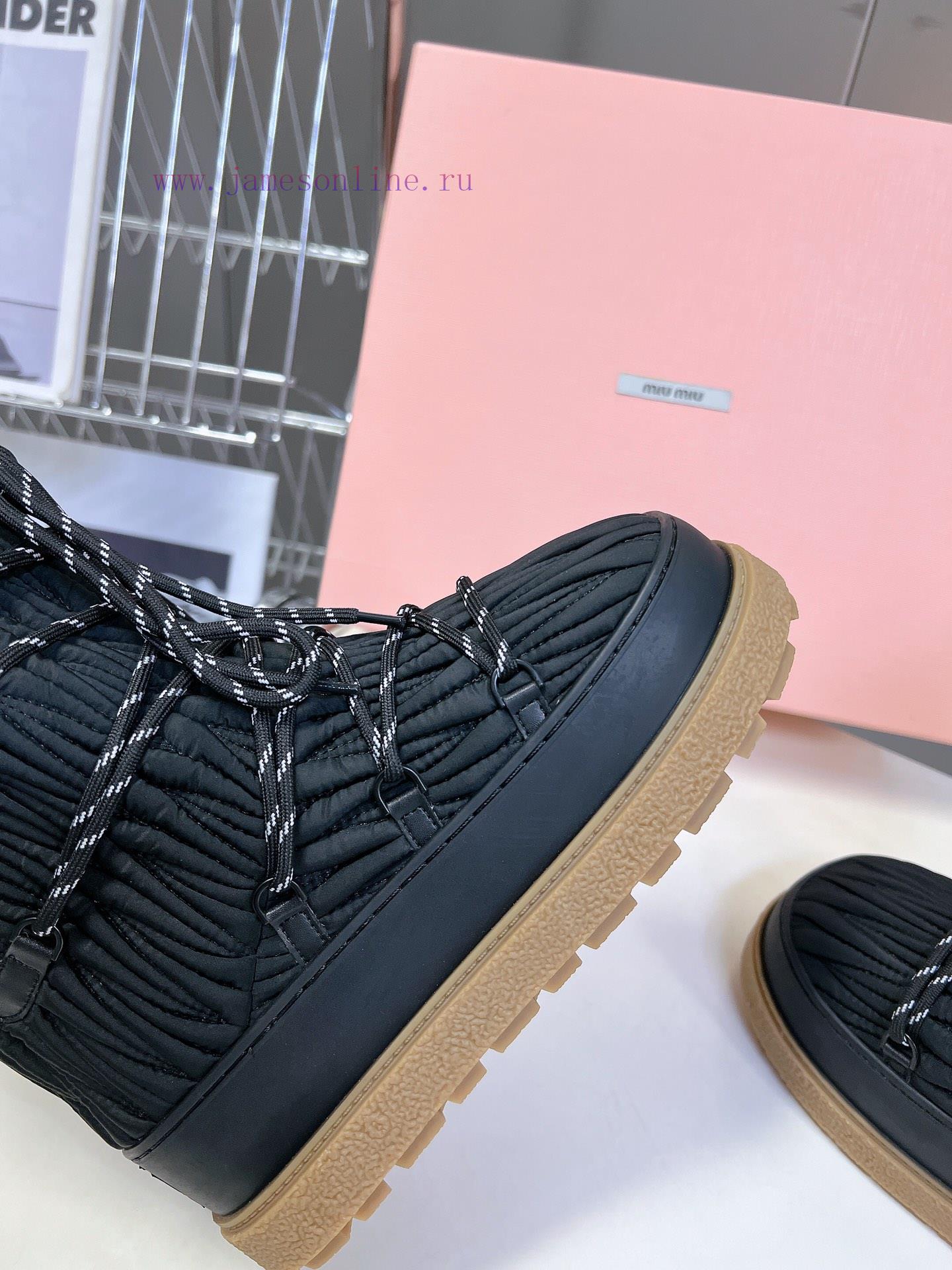 Low And High 480 MIUMIU Wool Style The Latest Autumn And Winter Snow Boots From Miu Miu Look Gr wnfpcpav - Image 8