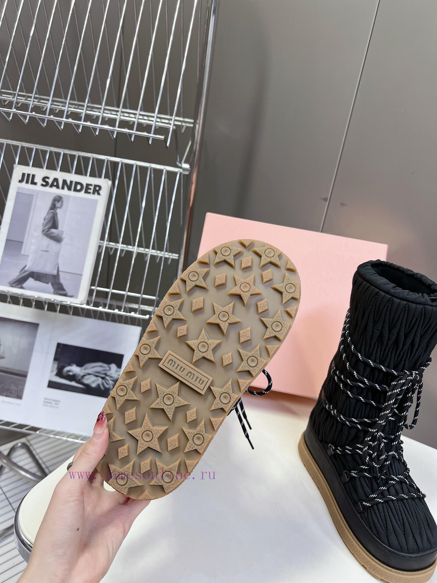Low And High 480 MIUMIU Wool Style The Latest Autumn And Winter Snow Boots From Miu Miu Look Gr wnfpcpav - Image 10