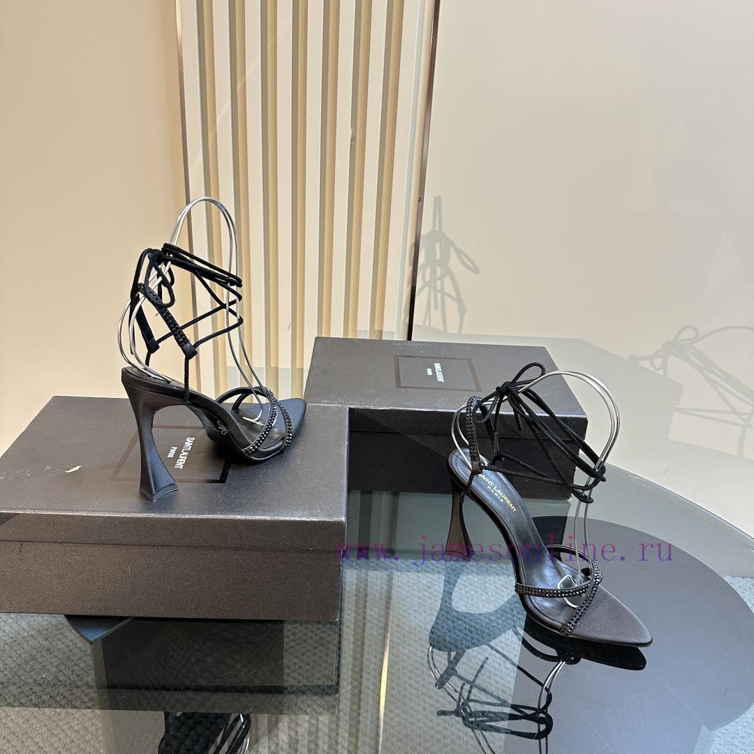 YSL Saint Laurent - SS2024 New Strap High Heel Sandals2024 New Spring/Summer Collection High He cv741djc - Image 7