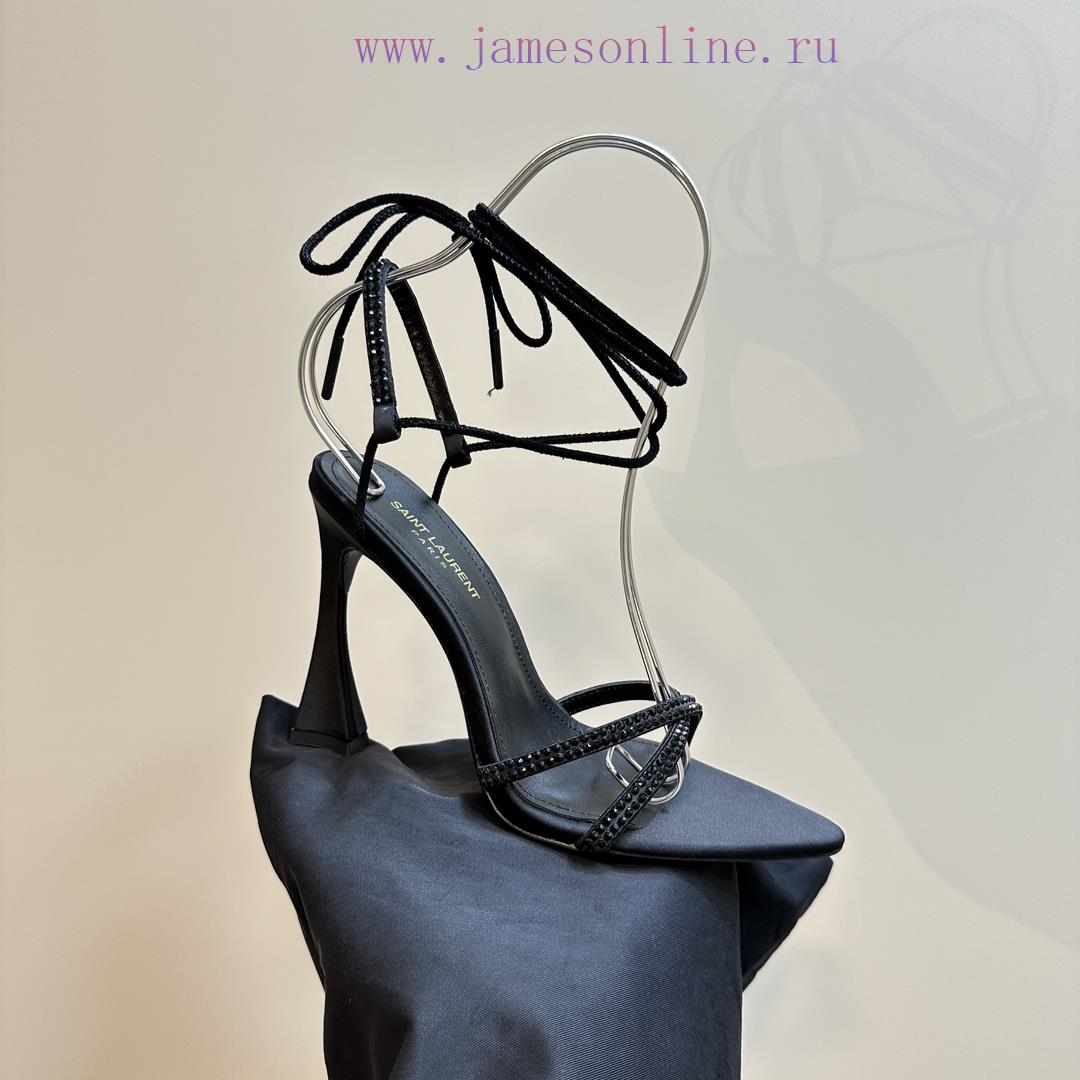 YSL Saint Laurent - SS2024 New Strap High Heel Sandals2024 New Spring/Summer Collection High He cv741djc - Image 8