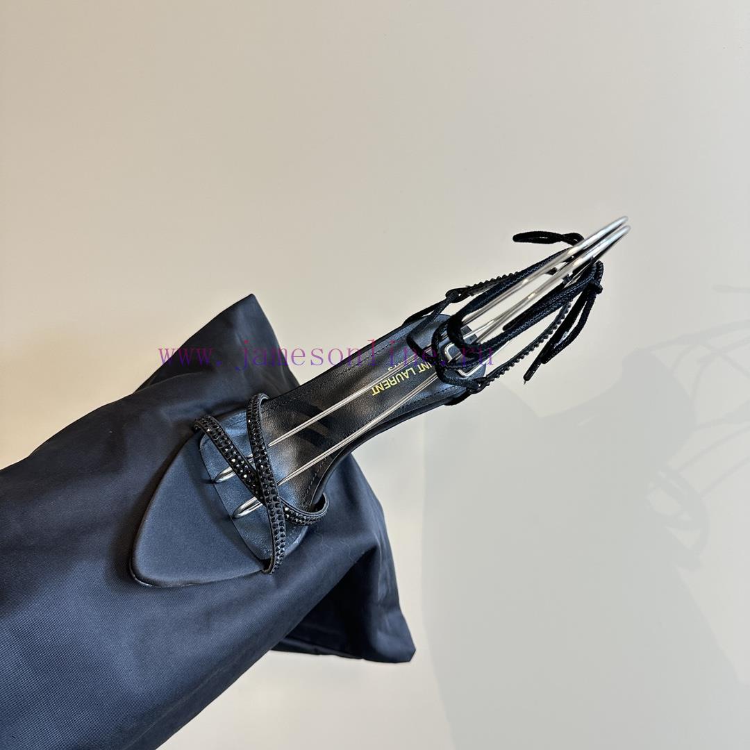 YSL Saint Laurent - SS2024 New Strap High Heel Sandals2024 New Spring/Summer Collection High He cv741djc - Image 9