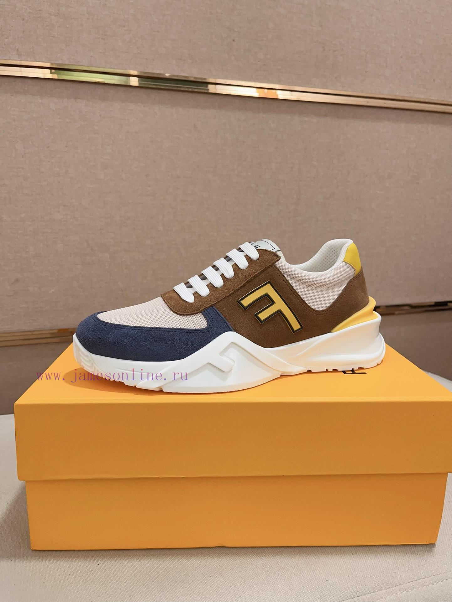 Fendi Men's Casual Shoes Are Launched Simultaneously. The Original One-to-one Replica Is Made O idiz6j9c