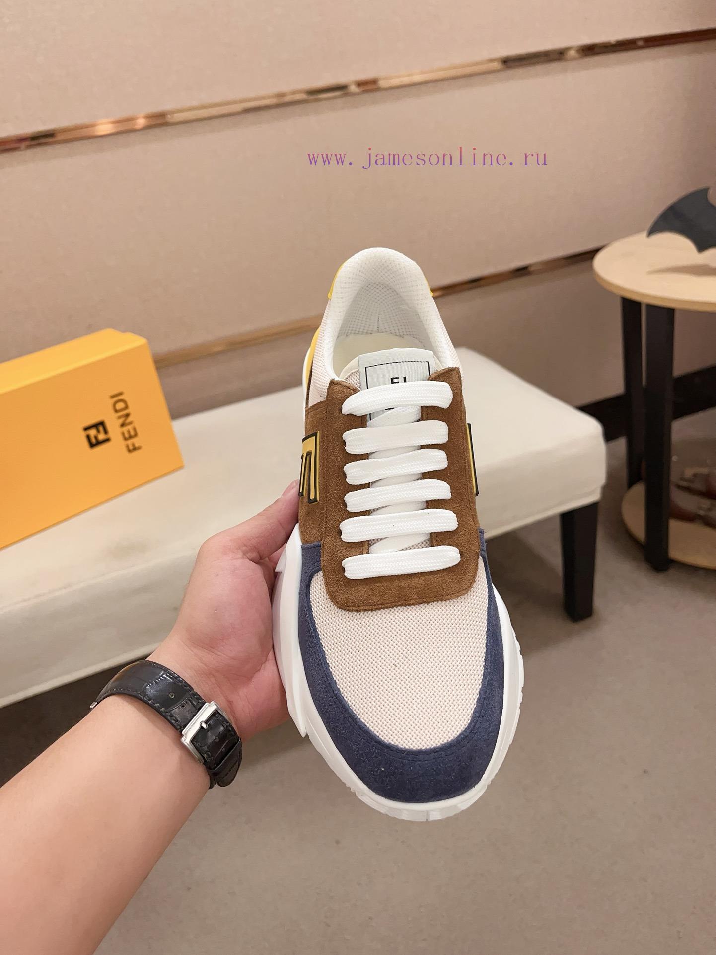 Fendi Men's Casual Shoes Are Launched Simultaneously. The Original One-to-one Replica Is Made O idiz6j9c - Image 3