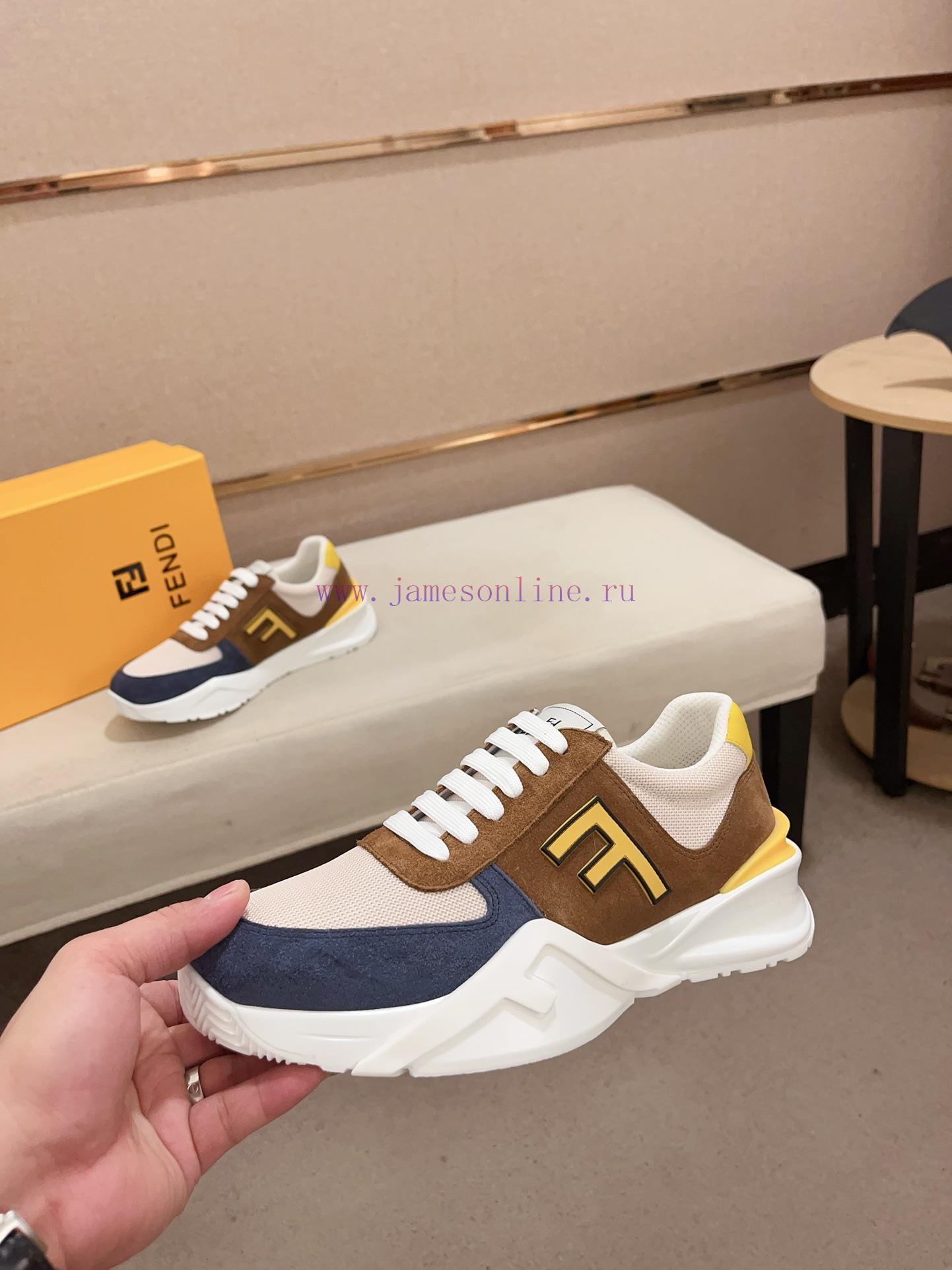 Fendi Men's Casual Shoes Are Launched Simultaneously. The Original One-to-one Replica Is Made O idiz6j9c - Image 4