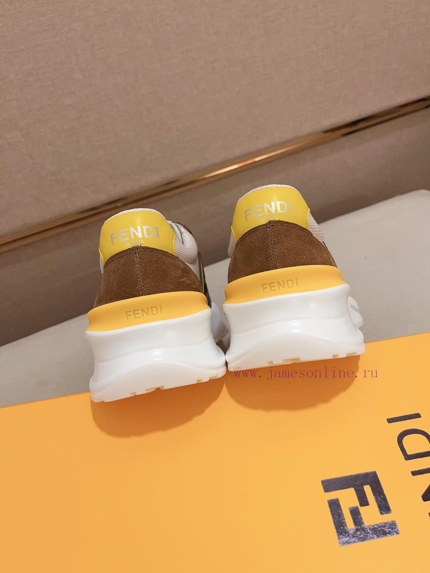 Fendi Men's Casual Shoes Are Launched Simultaneously. The Original One-to-one Replica Is Made O idiz6j9c - Image 9