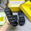 FENDI's Latest Popular Broadband Thick Soled Slippers Are Made Of Gray Denim Material With The y3ii0qe3