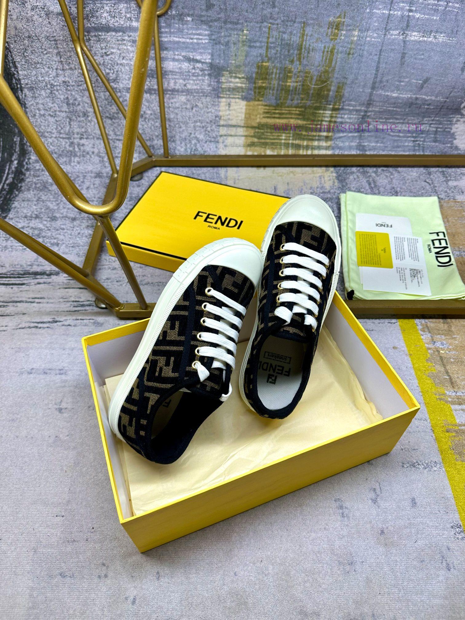 The Latest Popular FENDI Domino Sports Shoes - A New Must-have Style That Is Easy Comfortable F 7vyum2dr - Image 7