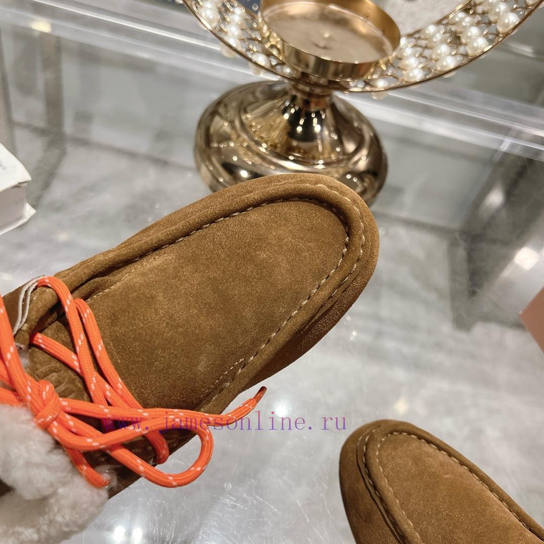 Mauritius 20Miu Miu 24ss 24ss Spring/Summer New British Style Lace Up White Shoes Casual ShoesT yg1kvb2p - Image 10