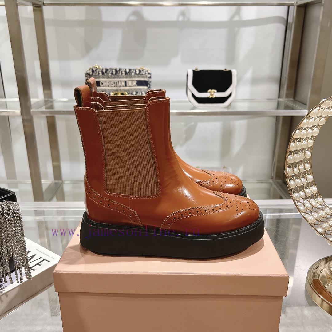 Miu Miu New Retro Short BootsA Must-have For Popular Sports Shoes In Terms Of Appearance. It Is pitj5epf - Image 4