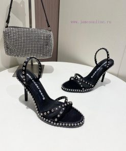 Alexander Wang Spring/Summer King High Quality High Heel Sandals Original Logo With White Lette lxy7vsjh