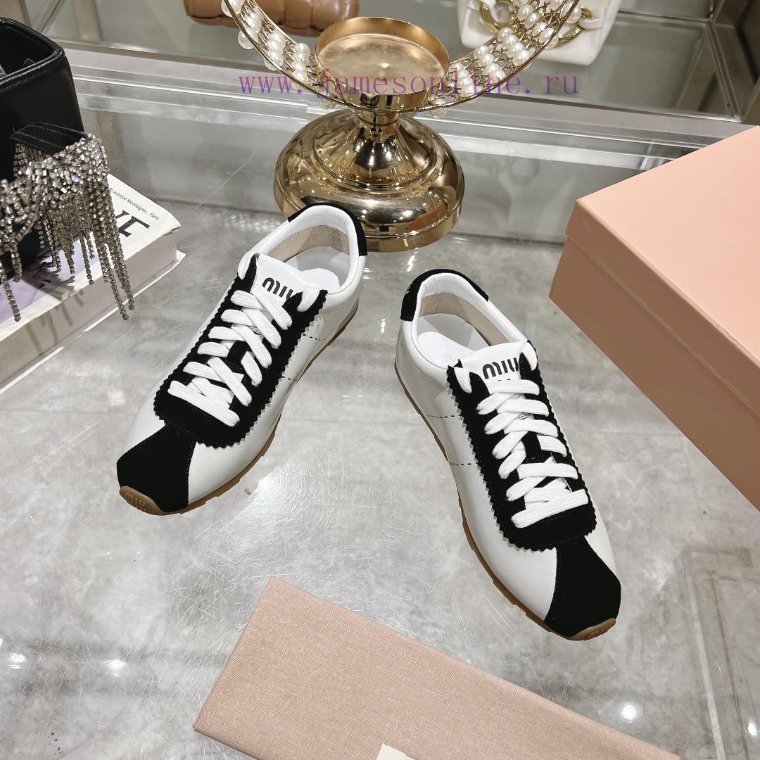 MiuMiu 25 New Casual Shoes Are Comfortable Breathable Simple Retro And Fashionable On The FeetI o9k9ht87 - Image 3