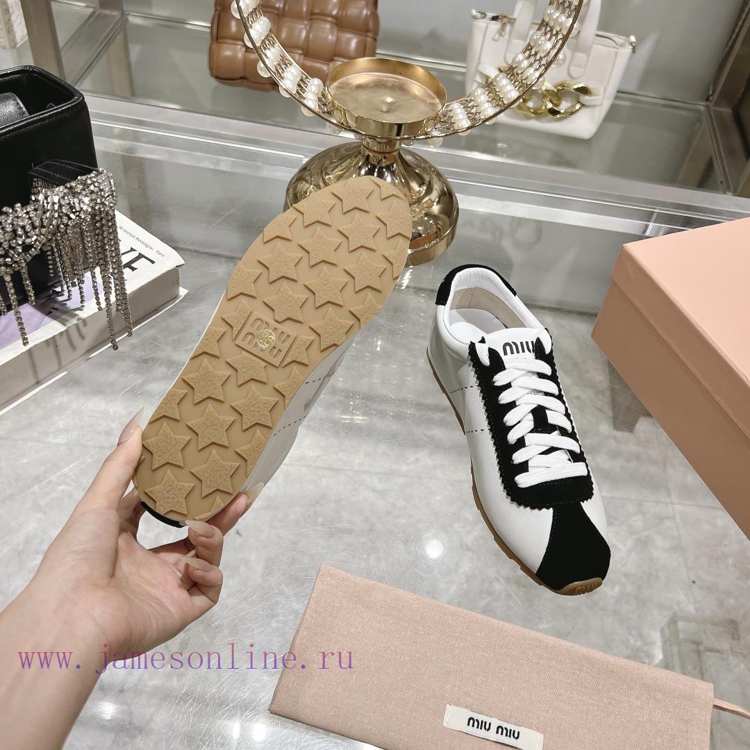 MiuMiu 25 New Casual Shoes Are Comfortable Breathable Simple Retro And Fashionable On The FeetI o9k9ht87 - Image 10