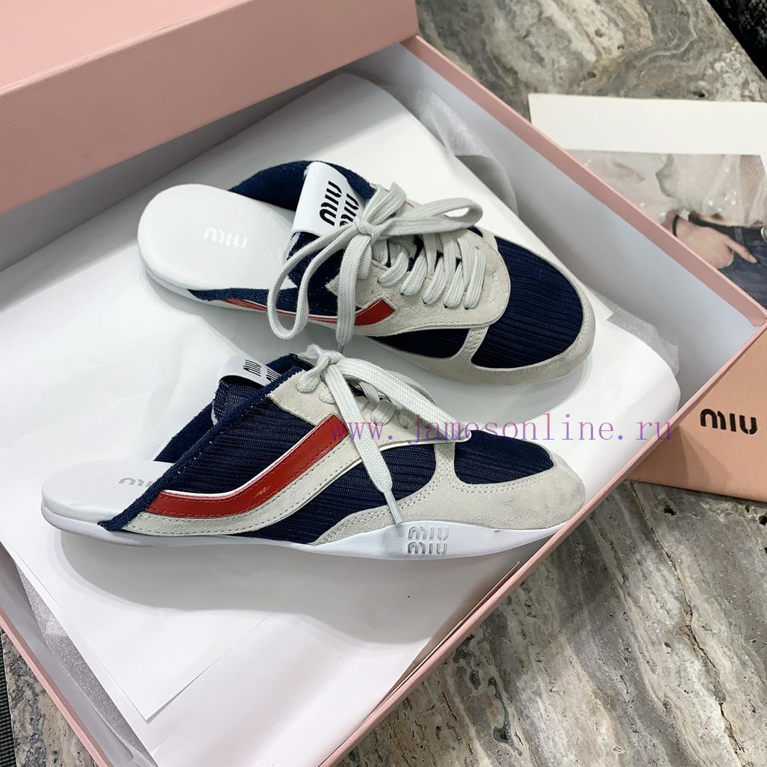 Miu Miu's 2024 Autumn And Winter New Couple's Sports Shoes Have A Low-key And Simple Design Wit lbk1tfrh - Image 3