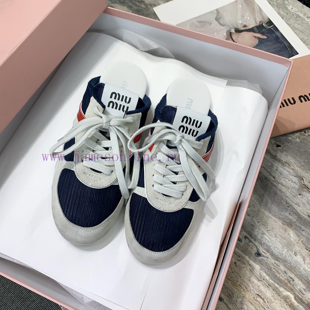 Miu Miu's 2024 Autumn And Winter New Couple's Sports Shoes Have A Low-key And Simple Design Wit lbk1tfrh - Image 5