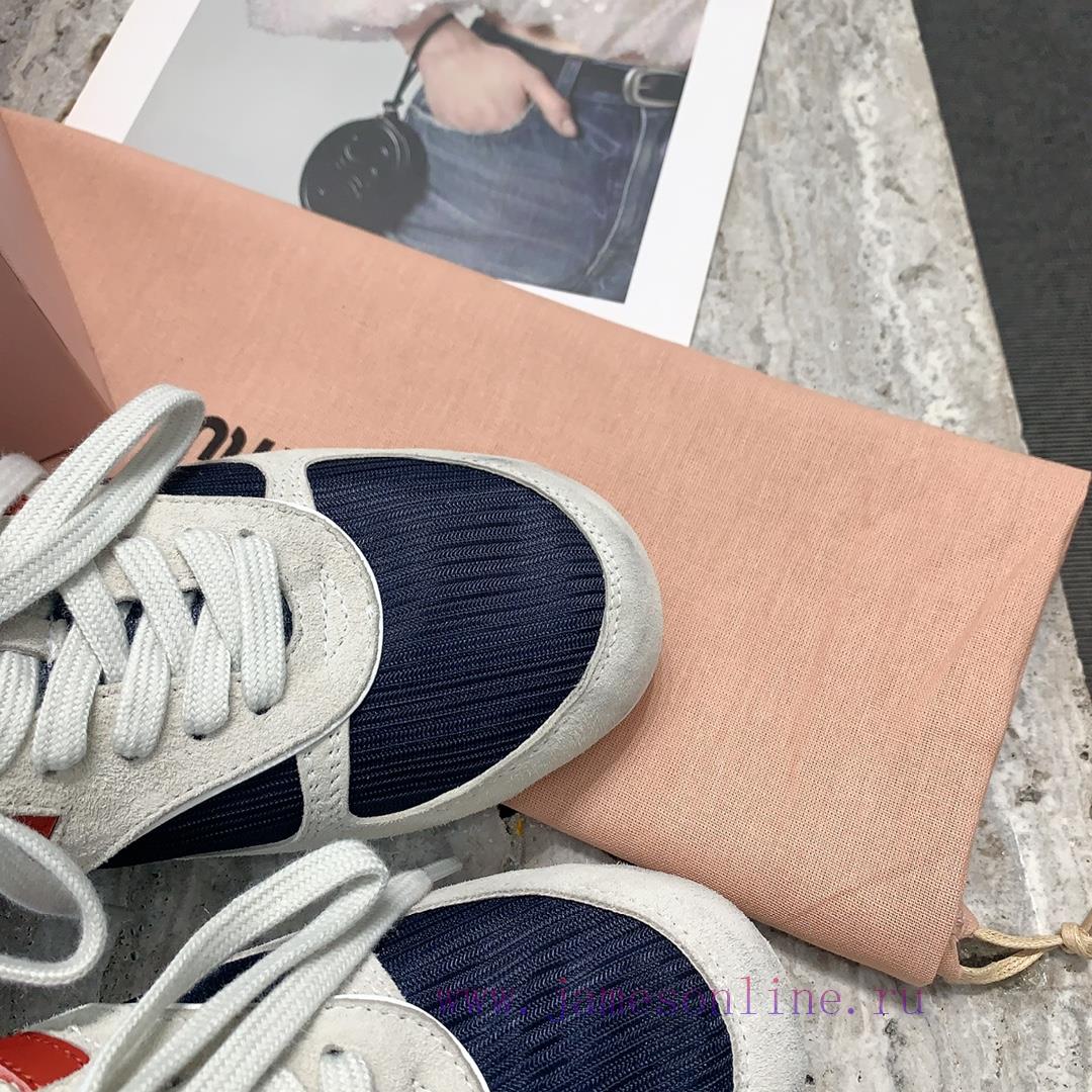 Miu Miu's 2024 Autumn And Winter New Couple's Sports Shoes Have A Low-key And Simple Design Wit lbk1tfrh - Image 7