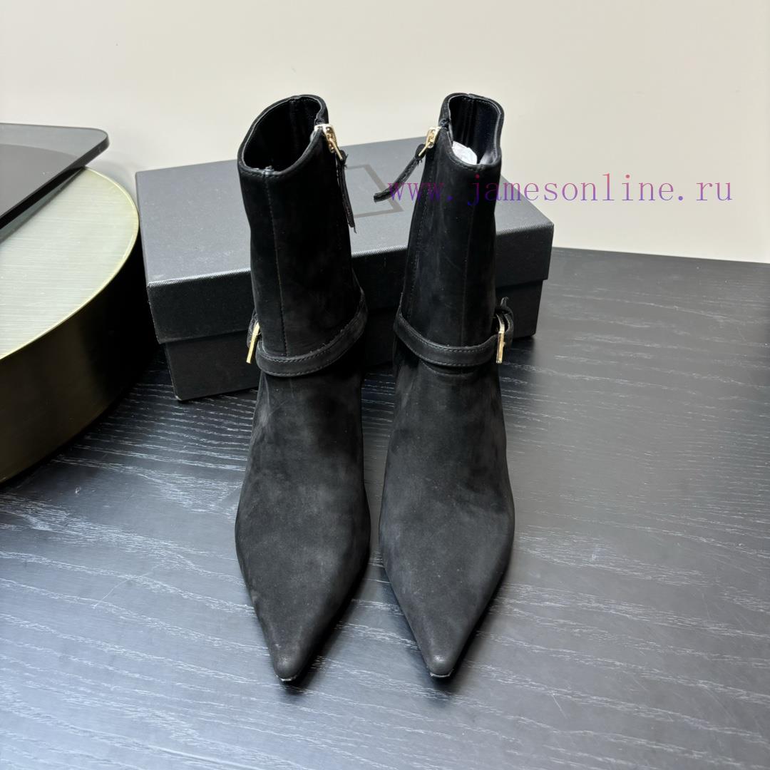 Saint Lauren YSL Saint LaurentSide Zipper Short Boot VersionThe Latest Autumn And Winter 2024 V u92zskr3 - Image 2