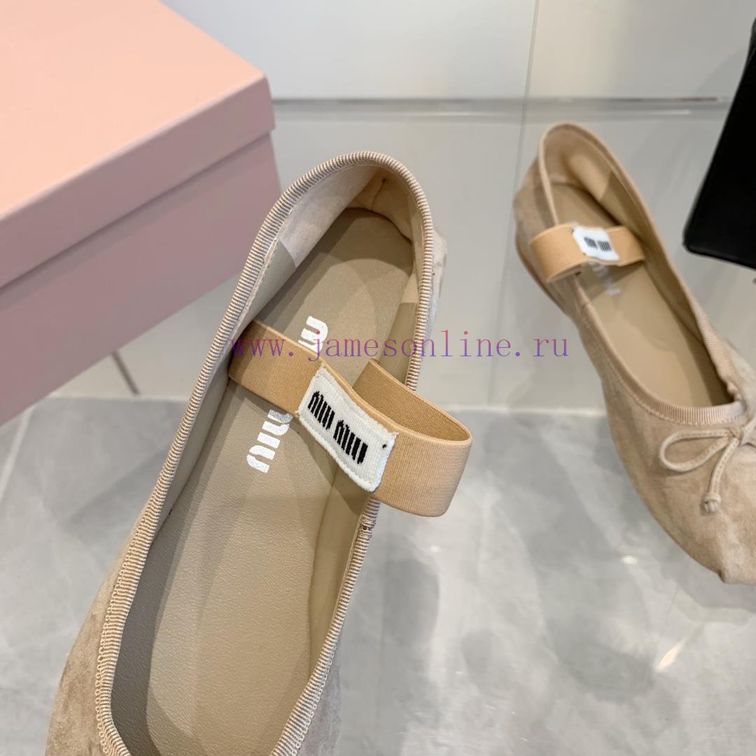 2 ️⃣ Four ️⃣ The New Color Miumiu French Fairy Ballet Shoes Come With Beauty. Each Color Is So 8srgzw1q - Image 5