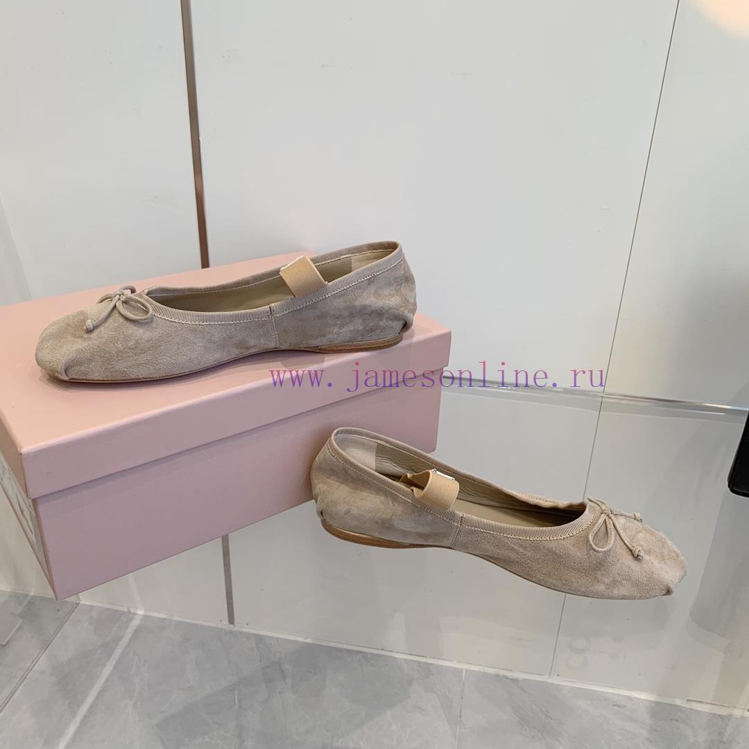 2 ️⃣ Four ️⃣ The New Color Miumiu French Fairy Ballet Shoes Come With Beauty. Each Color Is So 8srgzw1q - Image 8
