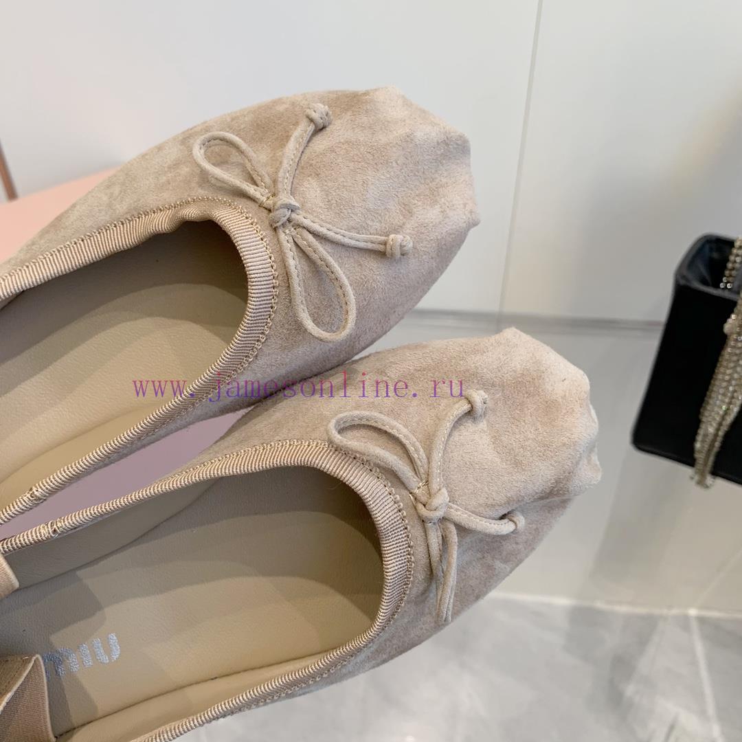 2 ️⃣ Four ️⃣ The New Color Miumiu French Fairy Ballet Shoes Come With Beauty. Each Color Is So 8srgzw1q - Image 9