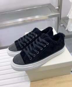 Winter New Item Flat Casual Shoes Lamb Wool Sports Shoes Brunello Cucinelli BC New Autumn And W l6rccemg