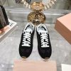 MiuMiu 25 Spring/Summer New Style Design Comfortable Splicing Mesh White Shoes Comfortable Brea 67jufvth