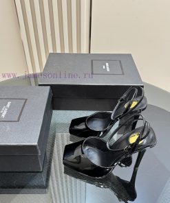 Saint Laurent 25/Spring/Summer HeatThe Brand New Square Toe Single Shoes Are Simple Yet Have A ul051isf